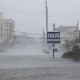 High winds stir up a flooded street as Hurricane Matthew passes through the area on October 7, 2016 in St Augustine, Florida. Florida, Georgia, South Carolina and North Carolina have all declared a state of emergency in preparation for Hurricane Matthew. (Image: Getty)